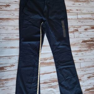 NWT American Eagle Super High-Rise Kick Boot Pants 14 Long Navy